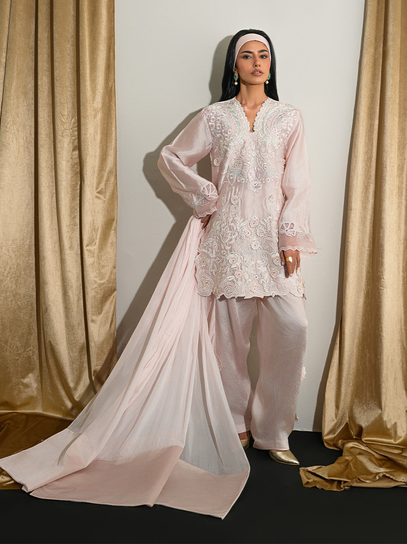 The Dusky Petal Suit