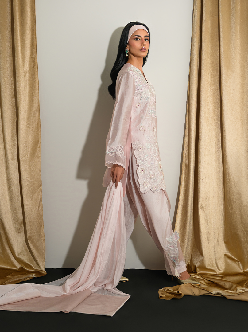 The Dusky Petal Suit