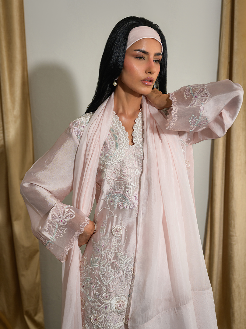 The Dusky Petal Suit
