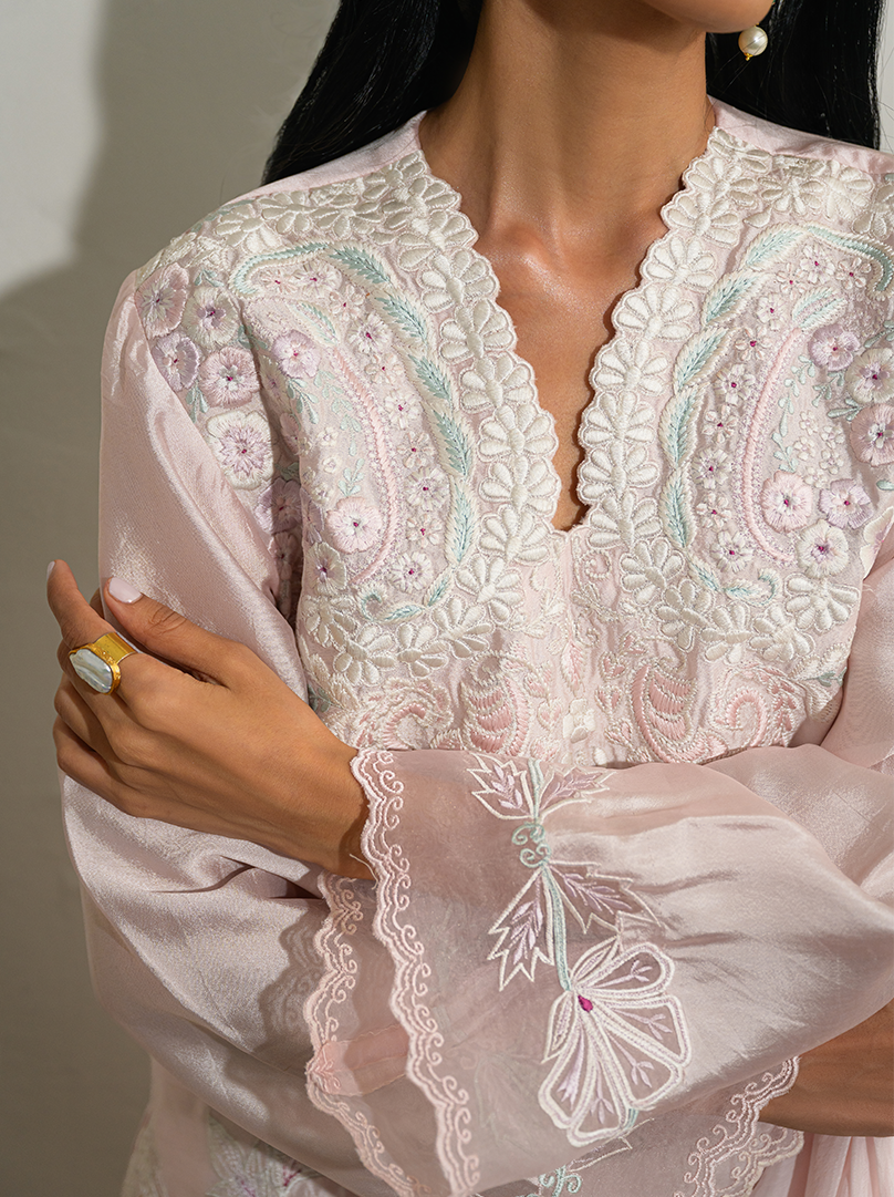 The Dusky Petal Suit