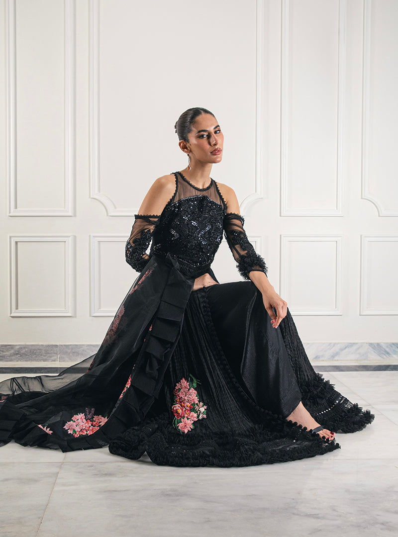 black dahlia dress Black Dahlia dress A piece close to our heart and yours too. @juhi_shrimal looks absolutely stunning wear her Black Dahlia